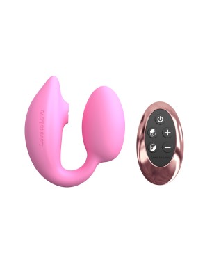 Double stimulateur Wonderlover rose - Love to Love