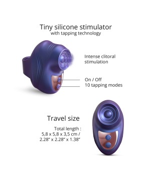 Stimulateur clitoridien Kisscool violet - Love to Love