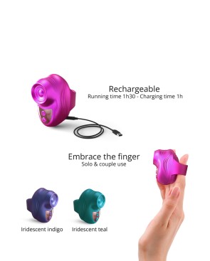Stimulateur clitoridien Kisscool fuchsia - Love to Love