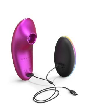 Masseur clitoridien télécommandé Dreamer Iridescent Berry - Love to Love