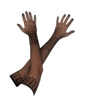 Longs gants en maille  - par Cottelli Accessoires