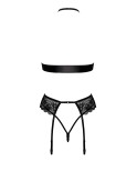 Ensemble Bondage Black Set 4 pièces Kiss 244 - par Kissable