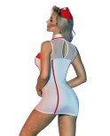 Costume infirmière sexy 4 pièces - par J Lingerie