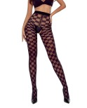 Collants ouverts  noir TI024 20 deniers - par Passion