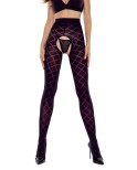 Collants ouverts noir TI025 40 deniers - par Passion