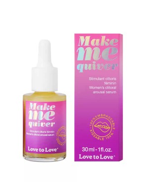 Stimulant clitoris Make Me Quiver 30ml - Love To Love