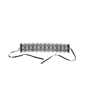 Collier brodé avec strass - par Cottelli Accessoires