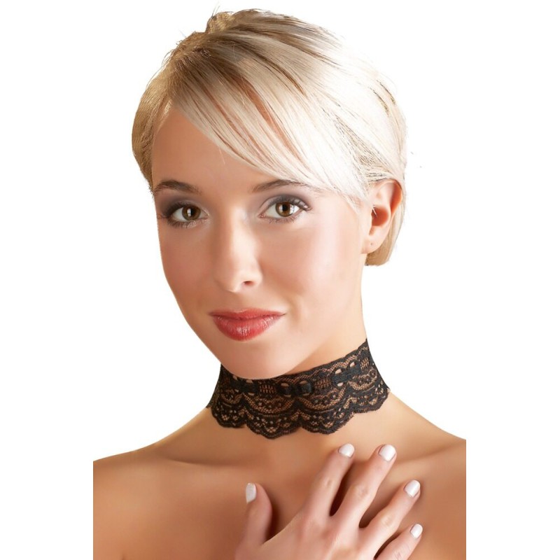 Collier sexy en dentelle - par Cottelli Accessoires