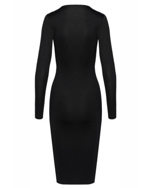 Robe noire à manches longues -  Cotelly Party