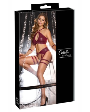 Ensemble BDSM bordeaux - Cotelli Bondage