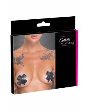 Caches tétons croix - Cotelli Accessoires