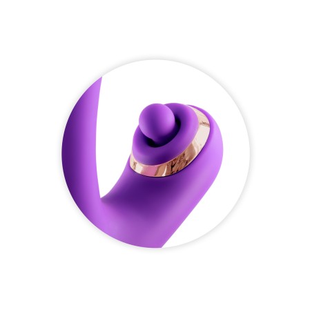Vibromasseur rabbit 3-en-1 Joyfully violet - par Yoba