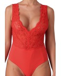 Body rouge Evalie - par Passion Body rouge Evalie - par Passion