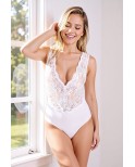 Body blanc Evalie - par Passion Body blanc Evalie - par Passion