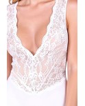Body blanc Evalie - par Passion Body blanc Evalie - par Passion
