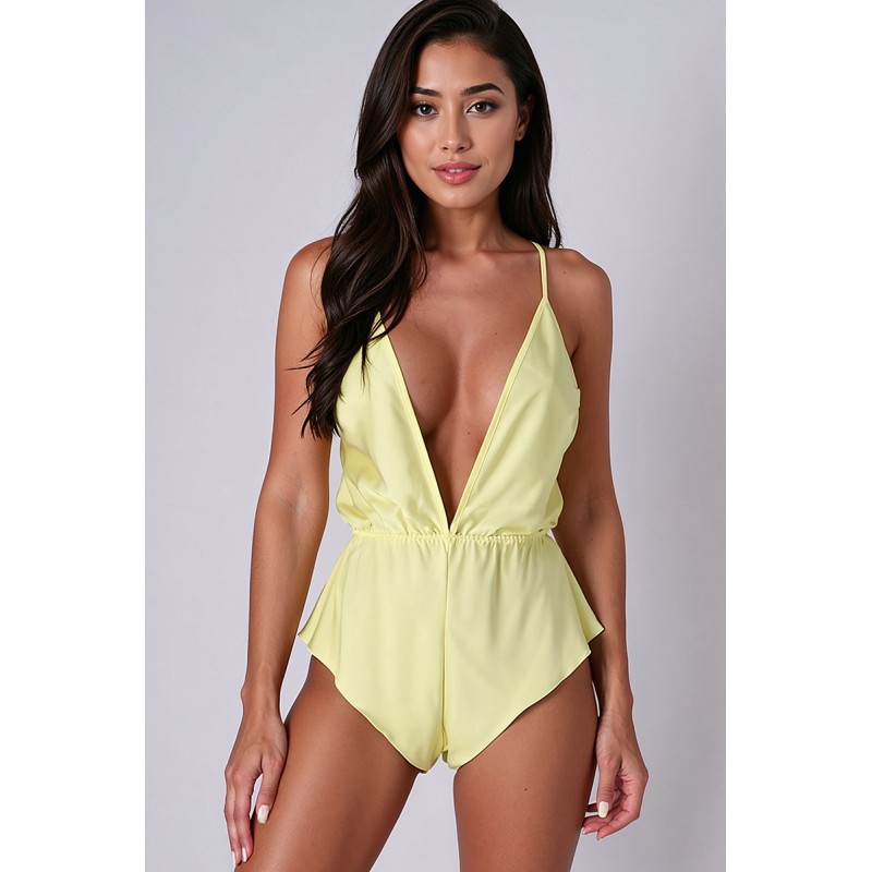 Body jaune Sensie - par Passion Body jaune Sensie - par Passion