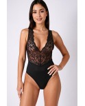 Body noir Evalie - par Passion