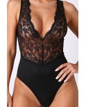 Body noir Evalie - par Passion