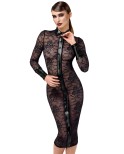 Robe fourreau Noirelle F376 - par Noir Handmade