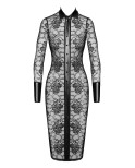 Robe fourreau Noirelle F376 - par Noir Handmade