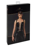 Corset en vinyle Dominae F379 - par Noir Handmade