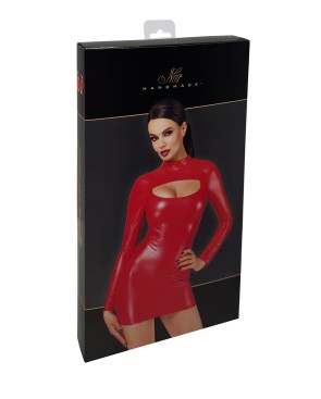 Mini robe Bombshell F367 - Noir Handmade