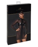 Mini robe tulle et wetlook Crossfire F369 - par Noir Handmade Mini robe tulle et wetlook Crossfire F369 - par Noir Handmade