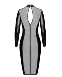 Robe fuseau Crystal F371 - par Noir Handmade