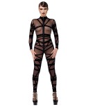 Combinaison floquée Bondesque F357 - par Noir Handmade