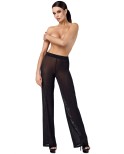 Pantalon en maille pailletée Onyx F374 - par Noir Handmade