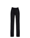 Pantalon en maille pailletée Onyx F374 - par Noir Handmade
