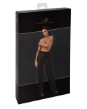 Pantalon en maille pailletée Onyx F374 - par Noir Handmade