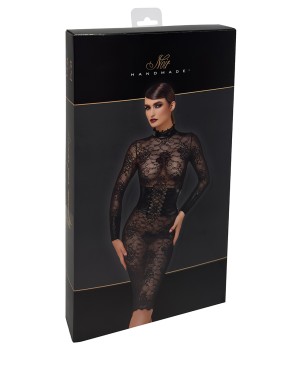 Robe corset Noirelle F375 - Noir Handmade