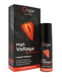 Gel d'excitation High Voltage - Liquid Vibrator Fraise | Orgie