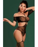 Combinaison noire Sexy- par J Lingerie