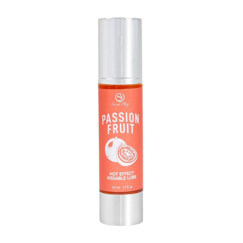 Huile Massage & Lubrifiant Chauffant Fruit de la Passion - Secret Play