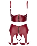 Ensemble seins nus 3 pièces Rouge - par Cottelli LINGERIE