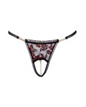 String dentelle ouvert bicolore - par Cottelli LINGERIE