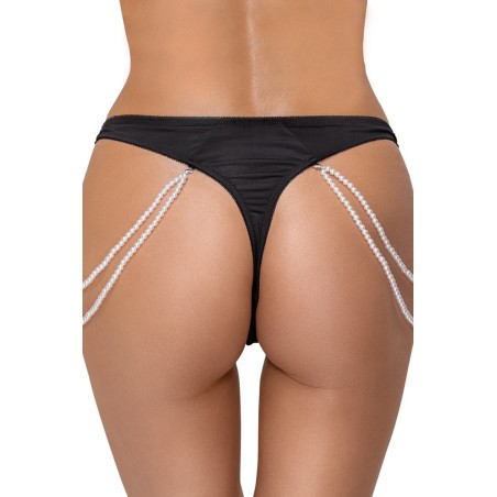 String Rio avec chaines de perles - par Cottelli LINGERIE