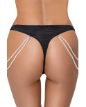 String Rio avec chaines de perles - par Cottelli LINGERIE