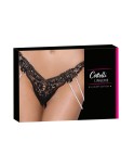 String Rio avec chaines de perles - par Cottelli LINGERIE
