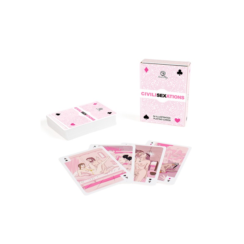 Jeu de cartes Civilisexations- POKER - Secret Play