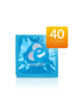 40 préservatifs parfumés - EasyGlide