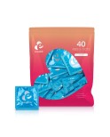 40 préservatifs Ribs and Dots - EasyGlide