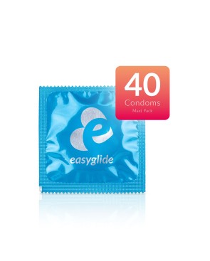 40 préservatifs Ribs and Dots - EasyGlide