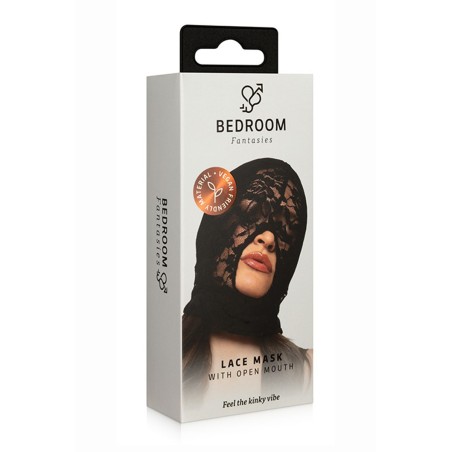 Cagoule BDSM en Dentelle - par Bedroom Fantasies