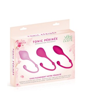 Kit 3 boules de Geisha Tonic Périnée - par Yoba