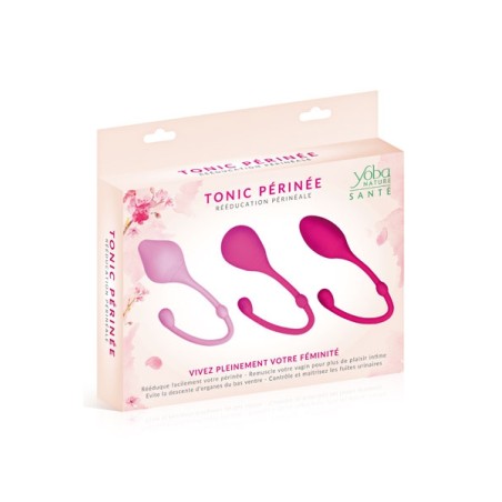 Kit 3 boules de Geisha Tonic Périnée - par Yoba