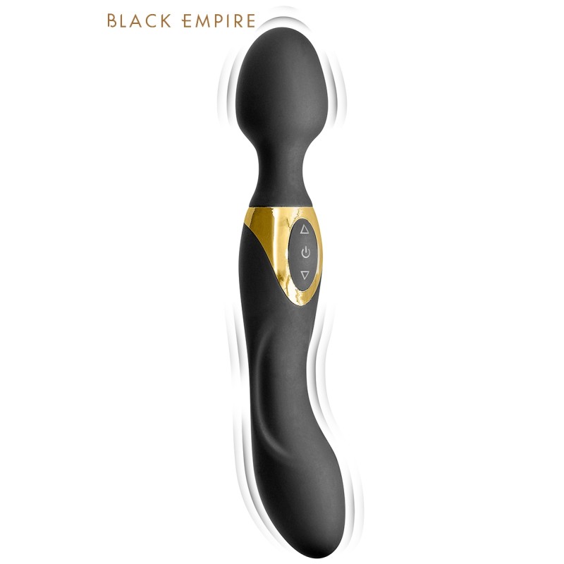 Vibromasseur wand 2 en 1 My Goddess - par Black Empire Vibromasseur wand 2 en 1 My Goddess - par Black Empire