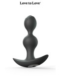 Plug anal vibrant Twinny Bud noir - Love to Love